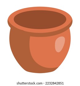 Cacerola cerámica, utensilios de cocina y vectores de vectores. Artículos de cocina, diferentes herramientas e instrumentos aislados en fondo blanco. Utensil de cocina