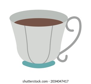 ceramic coffee cup utensil icon