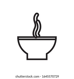 ceramic cup of beverage line style vector illustration design