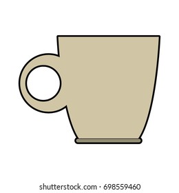 ceramic cup of coffee handle beverage