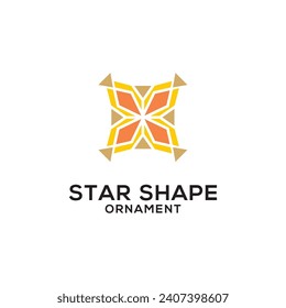 Ceramic Design Star Shape Pattern Design