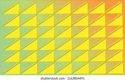 ceramic floor with blue, orange and yellow colors
