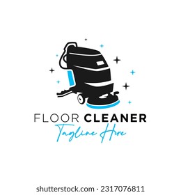 ceramic floor cleaning tool logo design