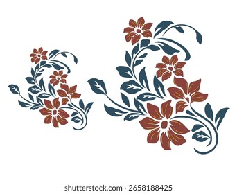 Design de flor cerâmica e decoração de casa 