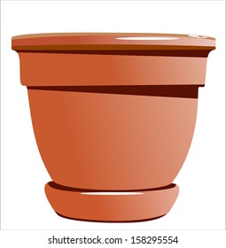 ceramic garden pot