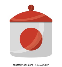 ceramic sugar pot icon