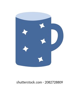 Ceramic tableware.Vector illustration on white background.