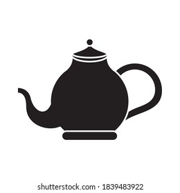 ceramic teapot drink utensil icon vector illustration design