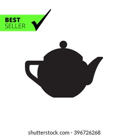Ceramic teapot  icon