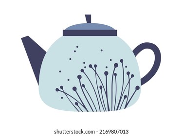 Ceramic Teapot icon. Vector illustration