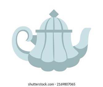 Ceramic Teapot icon. Vector illustration