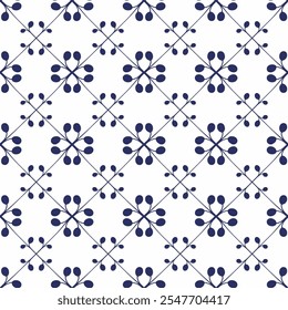 Ceramic tile mosaic, design wall decoration in Arabic Moroccan style, vector illustration
