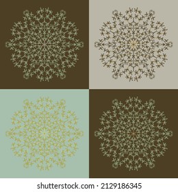 ceramic tile in patchwork style vector pattern ethnic backgrounds