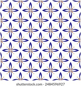 Ceramic tile and porcelain seamless pattern design