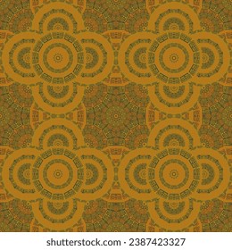 Ceramic tile seamless pattern vector graphic design. Fabric print ornament. Old fashion wall decoration mosaic. Taiwan asian cover. Arabesque oriental majolica design.