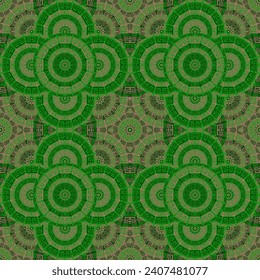Ceramic tile seamless pattern vector geometric design. Textile patchwork ornament. Old fashion wall decoration mosaic. Moroccan ethnic tiling. Sicily bathroom ornament.