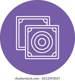 Ceramic Tile vector icon. Can be used for printing, mobile and web applications.