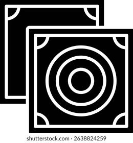 Ceramic Tile vector icon. Can be used for printing, mobile and web applications.