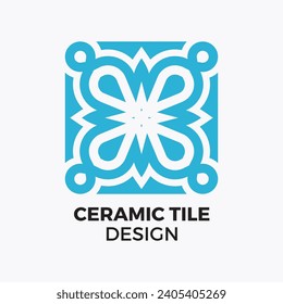 Ceramic tiles interior ornament design