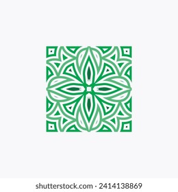 Ceramic tiles interior vector design