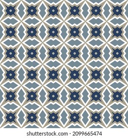 Ceramic tiles. Seamless pattern. Decorative geometric print design for fabric, cloth design, covers, manufacturing, wallpapers, print, tile, gift wrap and scrapbooking.