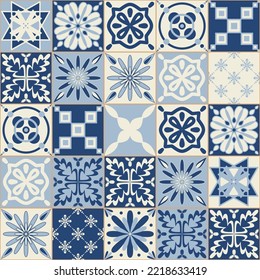 Baldosas cerámicas para la decoración de paredes, elegante ilustración vectorial para el diseño interior