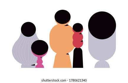 Ceramic vases. Pottery art, vases collection. Vector illustration flat design. Use in Web Project and Applications.
