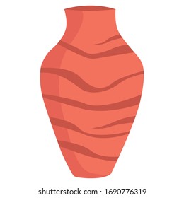 Ceramic vases simple Illustration Clip Art vector