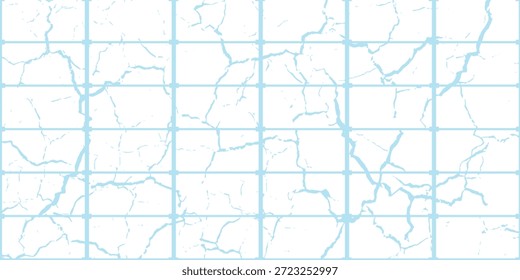 Ceramic wall tiles for architectural white background, pastel light blue bathroom tile floor, vector modern.