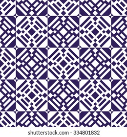 Ceramics Seamless Pattern.  Abstract  Background. Vector Regular Texture. Grid background. Tiled pattern.