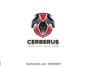 Cerberus, company logo, guarding  svg