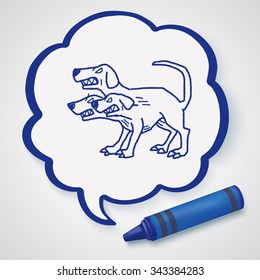 Cerberus doodle