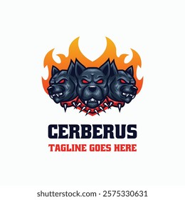 Cerberus E-Sport And Sport Logo