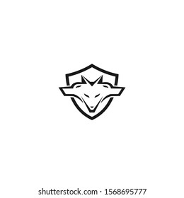 cerberus logo design concept elemen svg