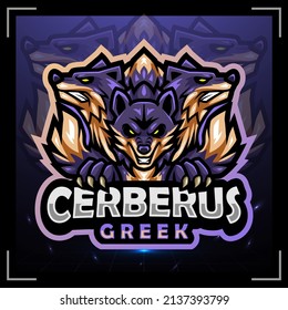 Cerberus Mascot. Esport Logo Design