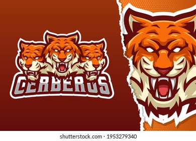 The Cerberus Mascot Logo Template