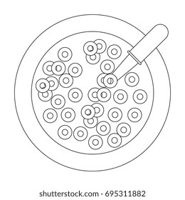 cereal bowl icon