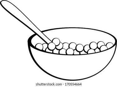 Bowl Of Cereal Clipart High Res Stock Images Shutterstock