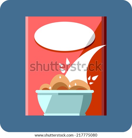 Cereal Box Stock Vector (Royalty Free) 217775080 - Shutterstock