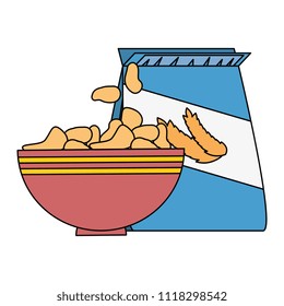 cereal dish with bag