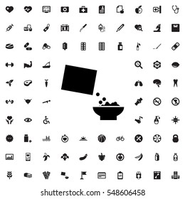 cereal icon illustration isolated vector sign symbol