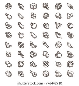 Cereal Icon on background white color Vector.