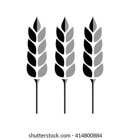 Cereal icon on white background 