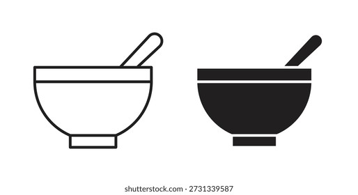 Iconos de cereales. Iconos de contorno Vector colección. ilustraciones planas
