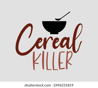 Cereal Killer, Halloween, Ghost, Spooky Season, witch, Halloween Funny, t shirt