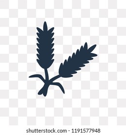 Cereal vector icon isolated on transparent background, Cereal transparency concept can be used web and mobile