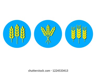 Cereal vector icons