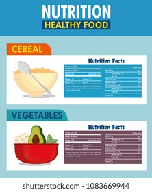 cereal and vegetables nutrition facts