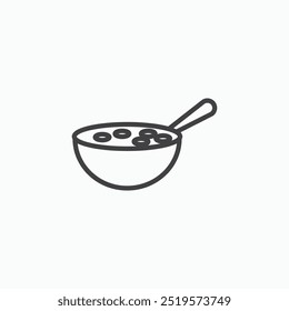 Ícone Cereallinessimples em estilo de linha.