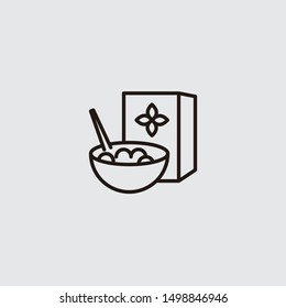 cereals icon from collection for mobile concept and web apps icon